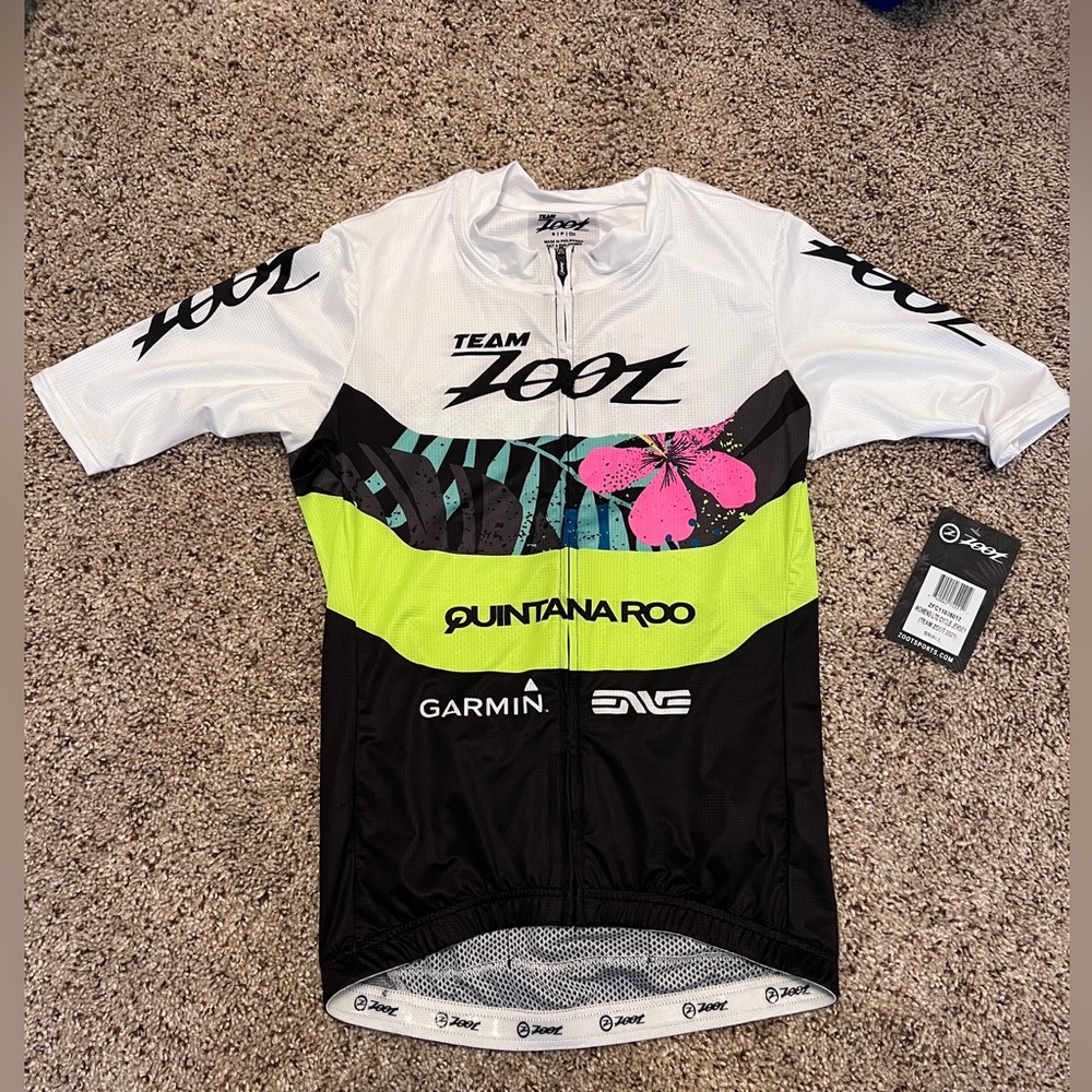 Team Zoot Aloha Cycling Jersey Women’s Small NWT